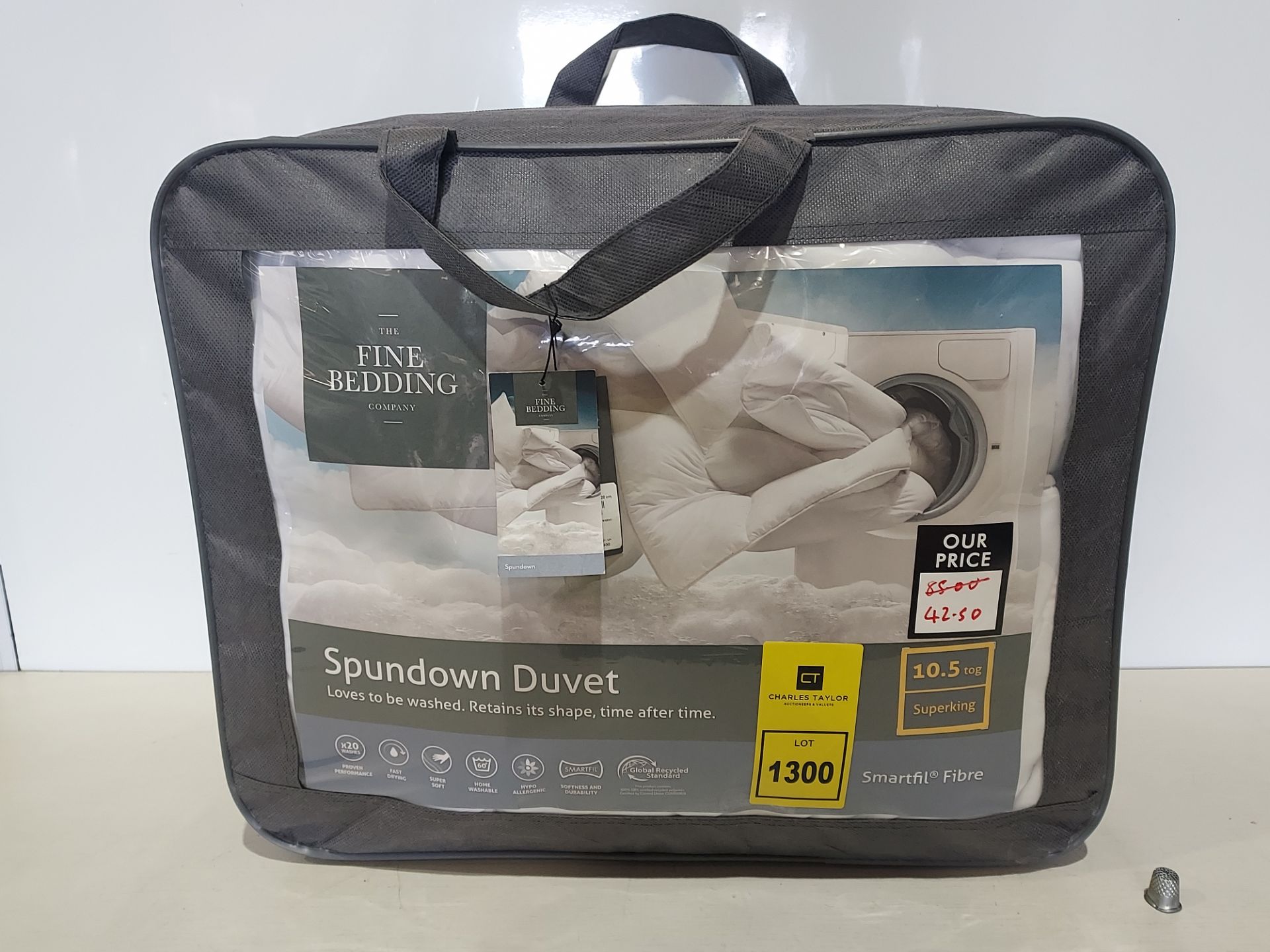 5 X BRAND NEW THE FINE BEDDING COMPANY SPUNDOWN DUVETS IN SUPERKING 10.5 TOG -
