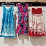 24 X BRAND NEW MIXED STYLES AND SIZES PISTACHIO SUMMER DRESSES- RRP £25 EACH-TOTAL £625- IN TWO