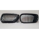 15 X BRAND NEW PAIRS OF GLOSS BLACK FRONT KIDNEY GRILLS FOR BMW E46 4 DOOR - 3 SERIES - 2002 -