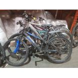 4 PIECE MIXED BIKE LOT CONTAINING APOLLO PHAZE, VOGUE MOUNTAIN RIDGE, AIRBOURNE, ETC