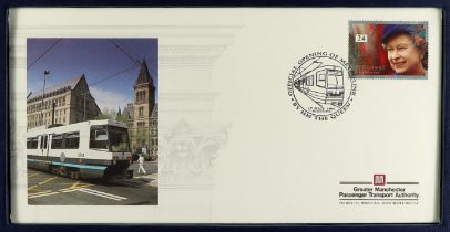 GB.ELIZABETH II 1992 METROLINK. A display box contains a special 1992 (17 Jul) illustrated Greater