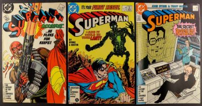 DC COMICS - SUPERMAN 1987 - 1990. Comprises of issue 1-11, (#4 - first appearance of Bloodsport and