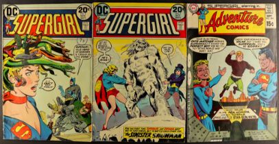 DC COMICS - SUPERGIRL RELATED Comprising of 12 'Adventure Comics' featuring Supergirl, 1969-1972, '