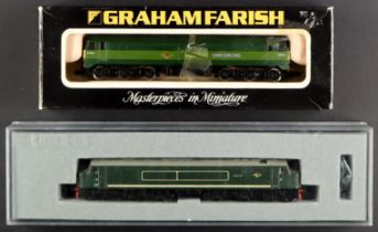 N GAUGE GRAHAM FARISH LOCOMOTIVES. 8004 Br Class 47 Diesel (boxed and working) and 371-201 Class 44
