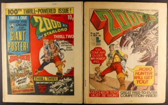 COMICS - 2000 AD FEATURING JUDGE DREDD. Comprises of '2000 AD Featuring Judge Dredd', 1978-1991.