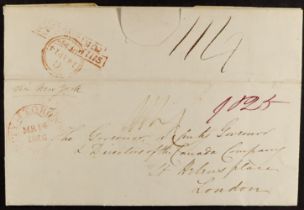 CANADA 1836 (14th March) entire letter to the Canada Company in London, from Toronto, Upper