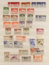 COLLECTIONS & ACCUMULATIONS BRITISH COMMONWEALTH KING GEORGE VI fine mint collection in two