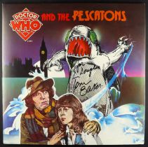DR WHO - 12" VINYL RECORDS INCLUDING SIGNED. 'Dr Who - The Music' I and II (BBC radiophonic), 'City