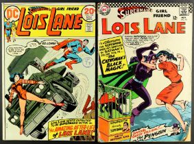 DC COMICS - LOIS LANE 1960s - 70s AND 1ST ISSUE SUPERMAN RELATED. 'Lois Lane' issues 70 (Catwoman),