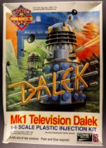 DR WHO AIRFIX MODELS Welcome Aboard and Daleks in Manhattan. Alos includes MK1 Television Dalek by