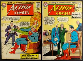 DC COMICS - ACTION COMICS WEEKLY 1963 - 1990 featuring Superman. Approximately 155 issues from