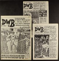 DR WHO - DREAM WATCH BULLETIN (DWB) MAGAZINE #1 ONWARDS. Comprising of 1-22, 24-34, 38-40, 44, 45,