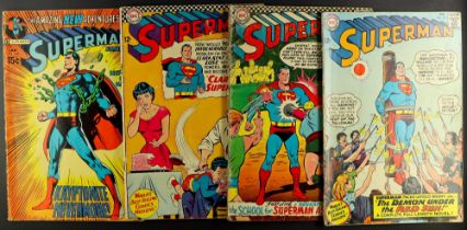 DC COMICS - SUPERMAN 1966 - 1986. Approximately 240 issues, mainly the 300 numbers but some early