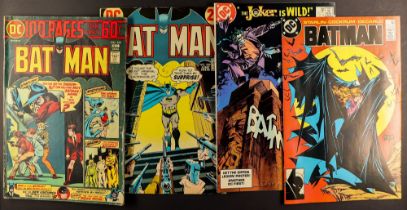 DC COMICS - BATMAN 1967 - 1990. Approximately 165 issues which include issues 249, 250, 252, 259,