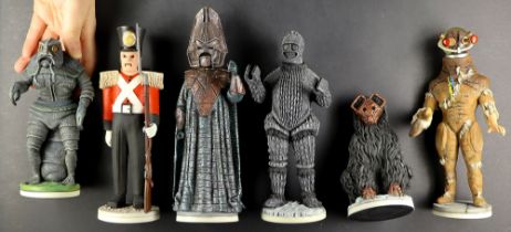 DR WHO - ROBERT HARROP HAND PAINTED FIGURINES. Limited edition figurines comprising of Salonian