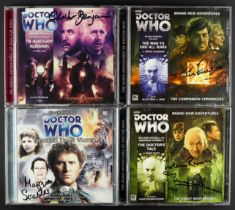 DR WHO - AUDIO CDs INCLUDING SIGNED. Approximately 360 Cds - the majority still sealed. 4 signed