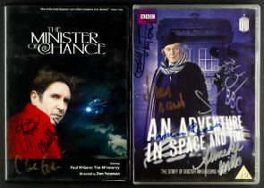 DR WHO RELATED DVDs INCLUDING SIGNED. Includes 'Doctor Who and the Dalels', 'The Dalek Collection'