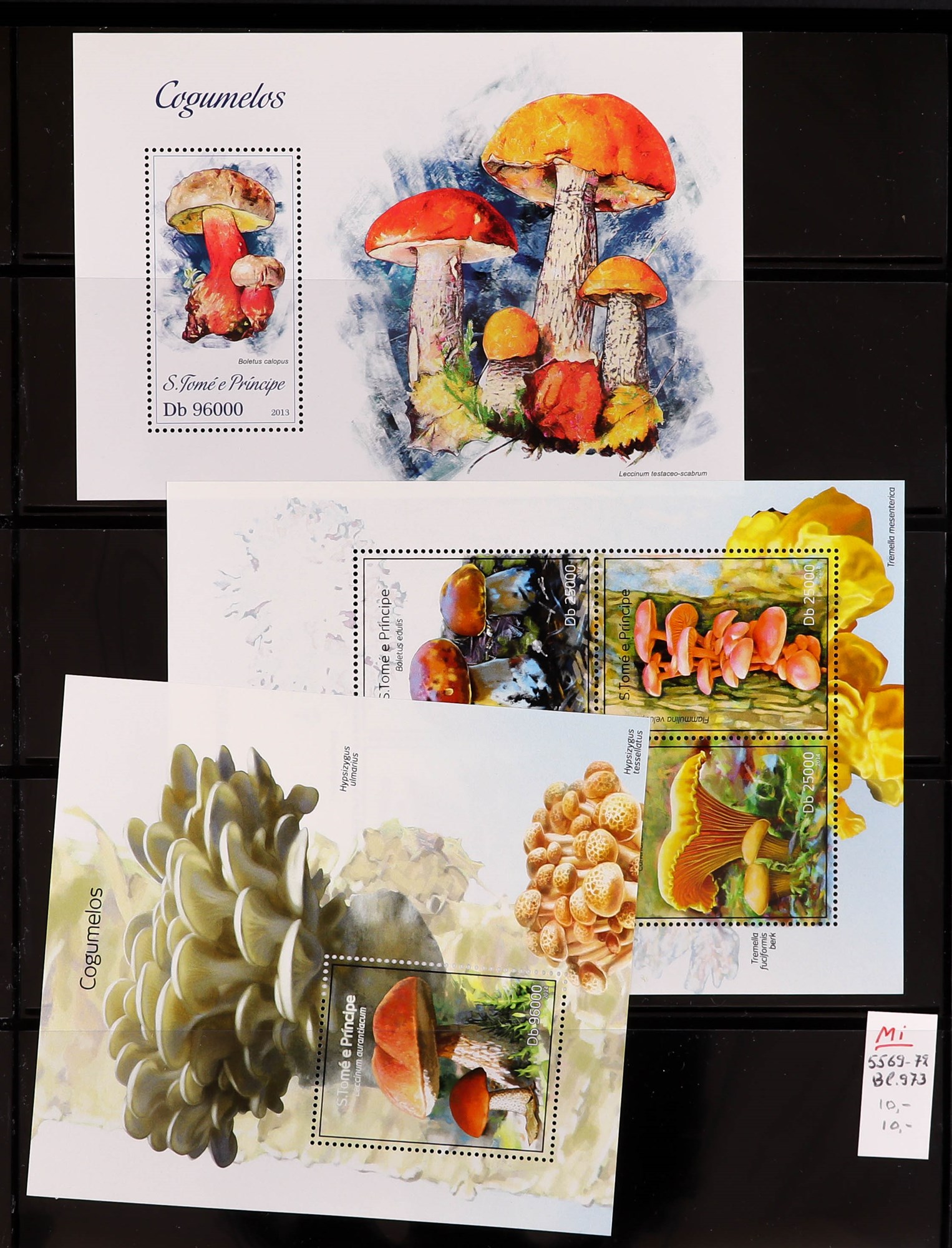 PORTUGUESE COLONIES FUNGI STAMPS OF ST THOMAS & PRINCE ISLANDS 1984 - 2014 never hinged mint - Image 18 of 30