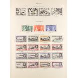 COLLECTIONS & ACCUMULATIONS COMMONWEALTH - ATLANTIC ISLANDS mint collection of KGVI stamps on
