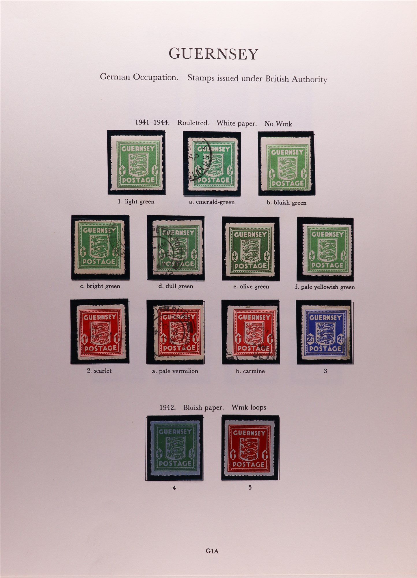 GREAT BRITAIN CONSIGNMENT BALANCE Includes Great Britain revenues, postage dues, locals, training