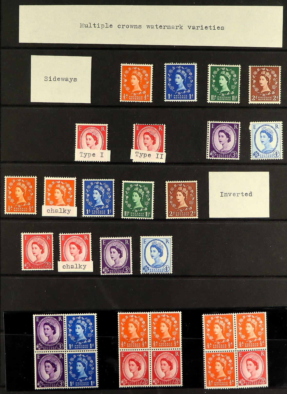 GREAT BRITAIN 1937-1980's NEVER HINGED MINT COLLECTION in two albums, includes 1937-47 set incl - Image 8 of 33