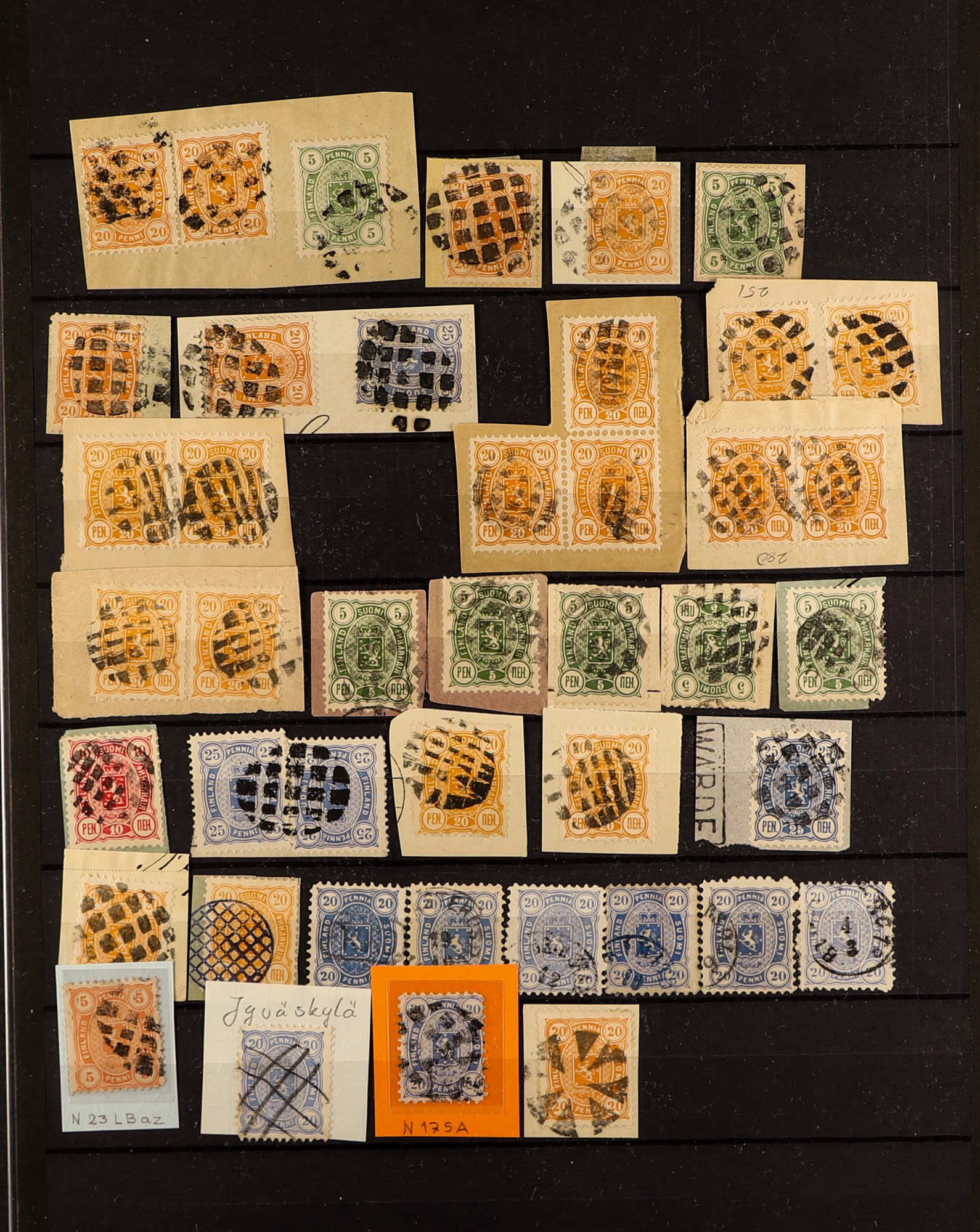 FINLAND 1860 - 2010's ACCUMULATION IN CARTON of mint / never hinged mint & used stamps and miniature - Image 9 of 34