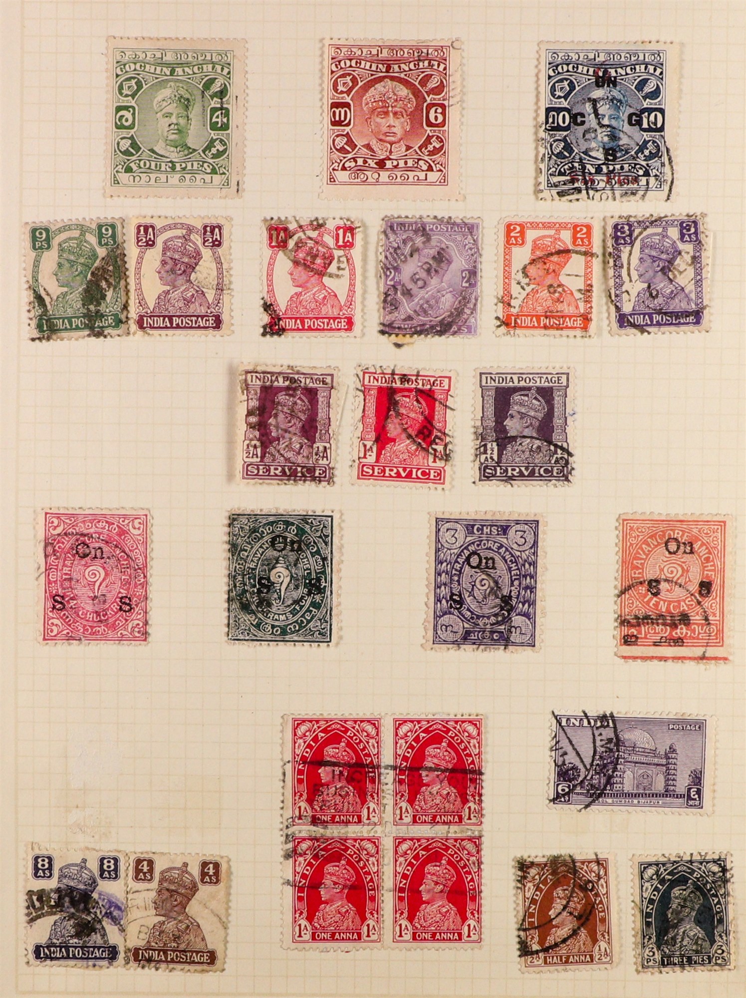 COLLECTIONS & ACCUMULATIONS WORLD COLLECTION 1840 to 1930's mint & used stamps in small well - Image 8 of 12