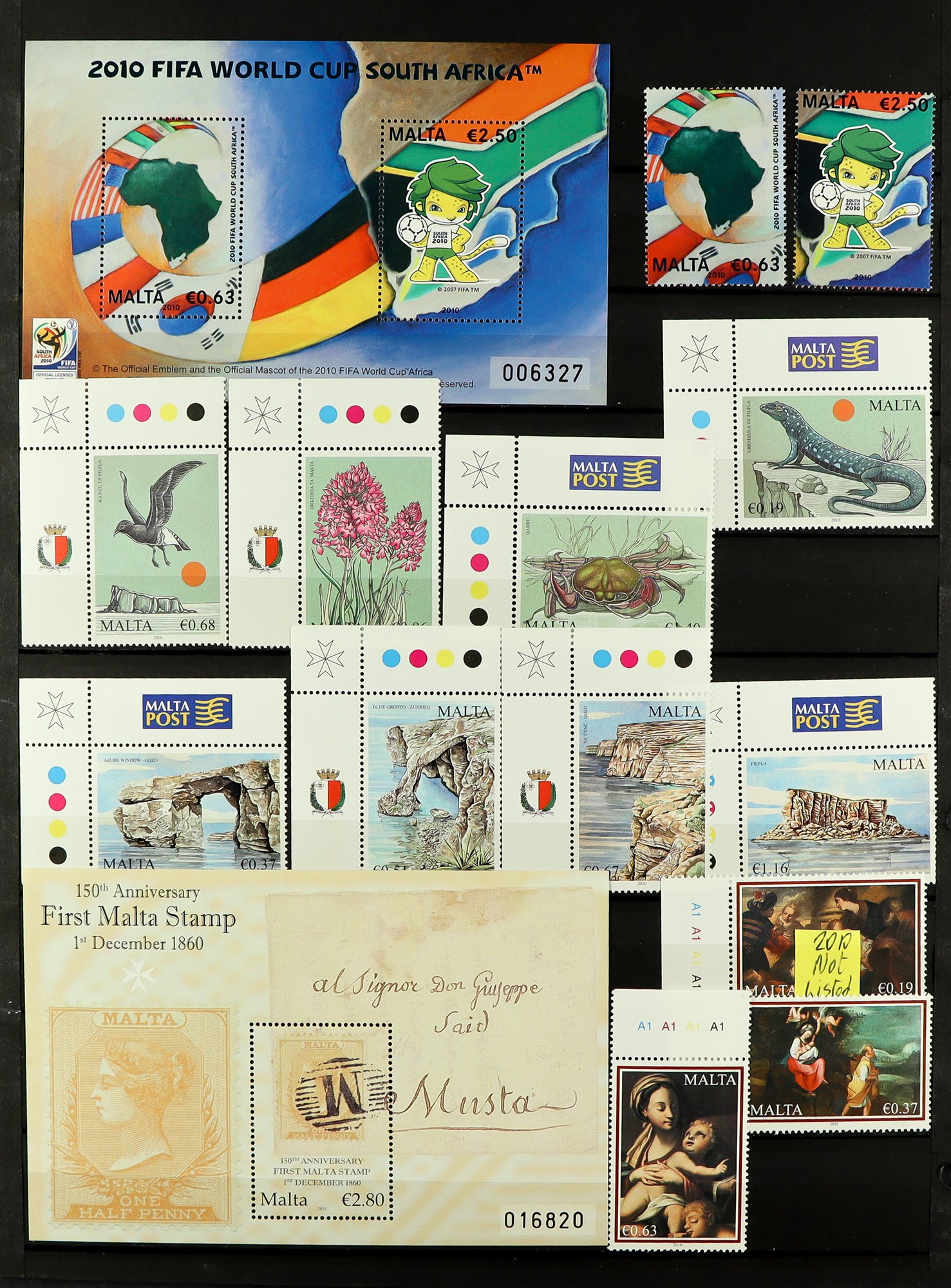 MALTA 1953 - 2013 NEVER HINGED MINT collection in 2 albums, appears complete for sets, miniature - Image 12 of 21