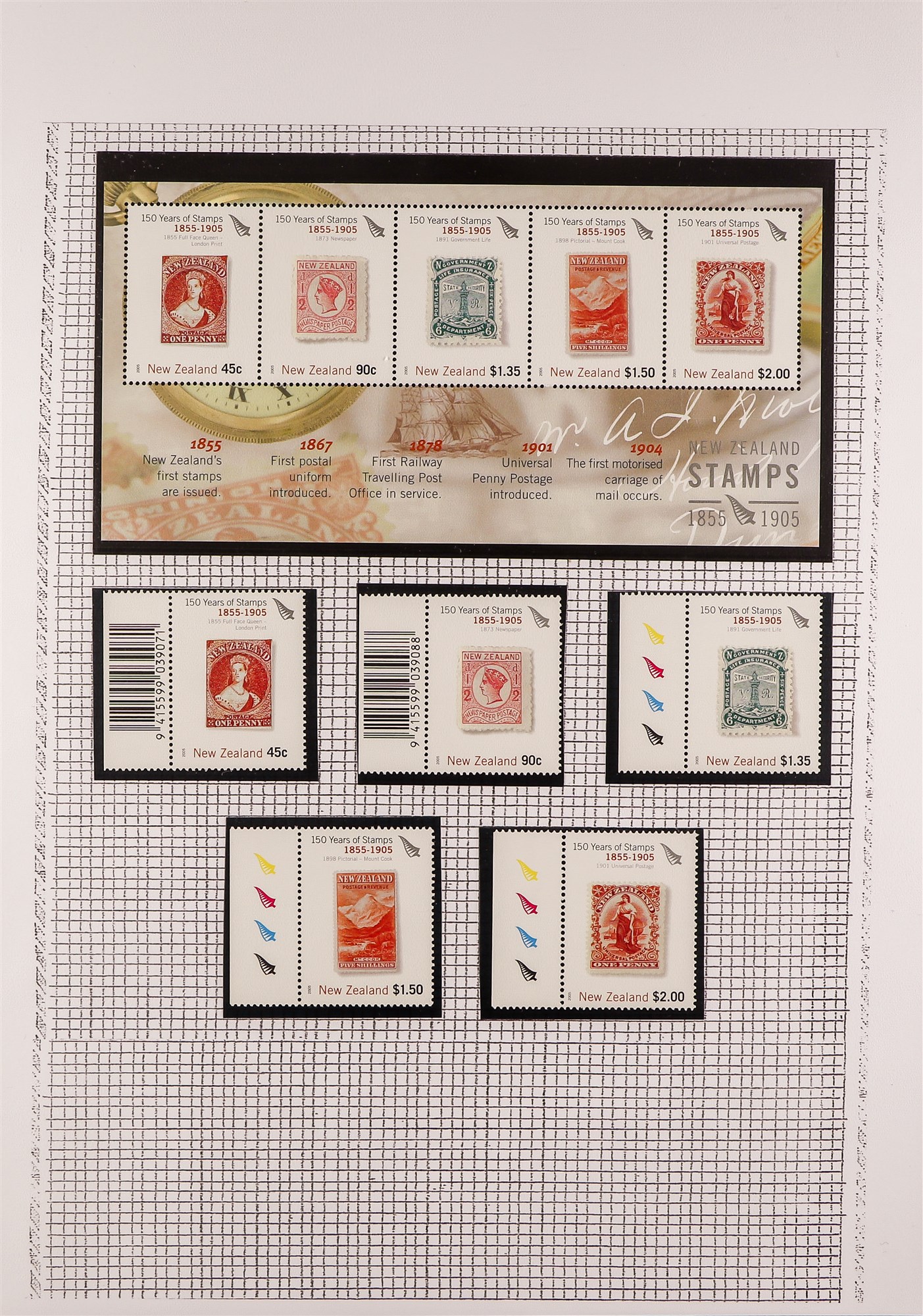COLLECTIONS & ACCUMULATIONS 'STAMPS ON STAMPS' TOPICAL COLLECTION of 1400+ chiefly never hinged mint - Image 27 of 35