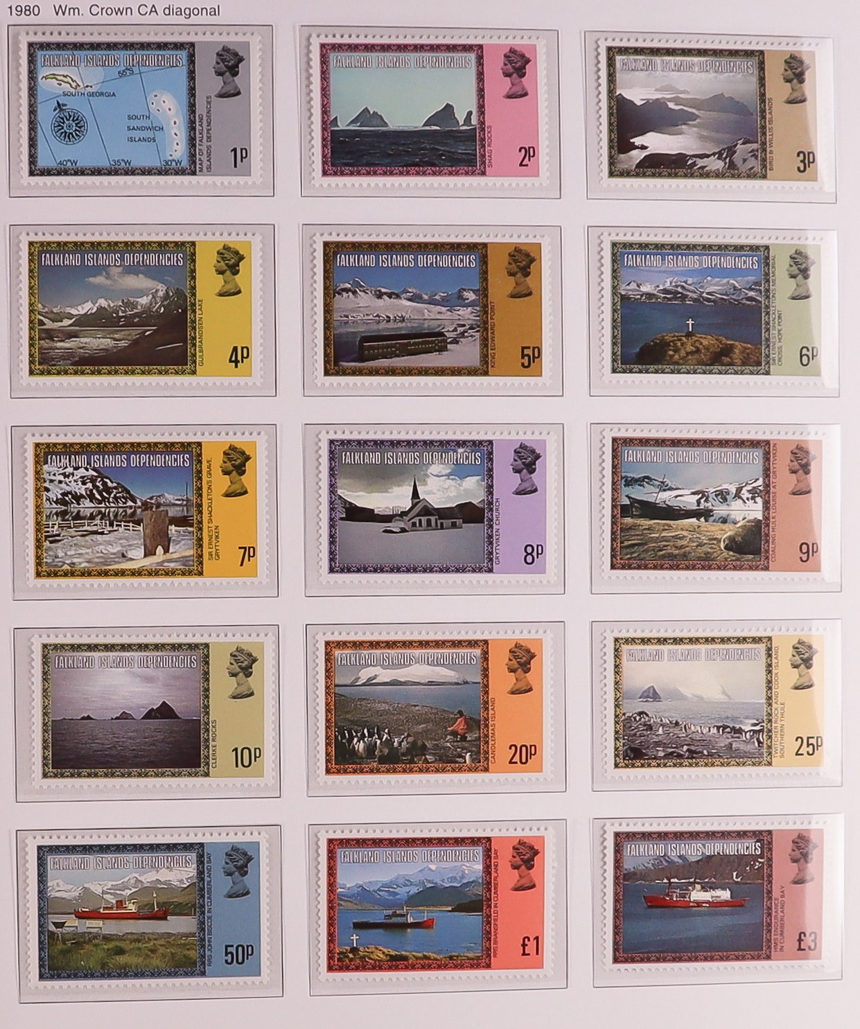 FALKLAND IS. DEPS. 1944 - 2009 NEVER HINGED MINT COLLECTION of Dependencies and South Georgia on - Image 12 of 16