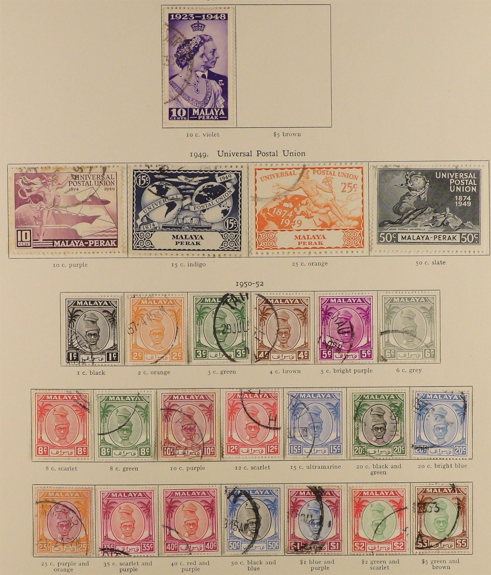 COLLECTIONS & ACCUMULATIONS COMMONWEALTH KING GEORGE VI VERY FINE USED COLLECTION in 3 well-filled - Image 24 of 48