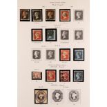 GREAT BRITAIN 1840-1999 COLLECTION in hingeless mounts in three Stanley Gibbons albums, includes