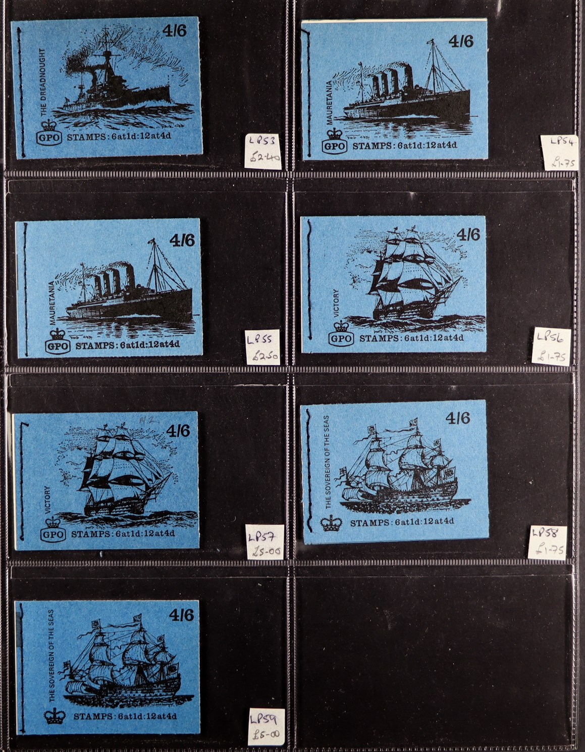 GREAT BRITAIN BOOKLETS 1904-1970 collection in album, all identified, includes 1904 2s½d, 1935 5s ( - Image 9 of 19