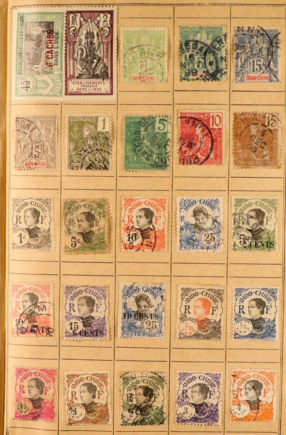COLLECTIONS & ACCUMULATIONS WORLD RANGES 19th Century to 1940's mint & used stamps in ten unpriced - Image 17 of 35