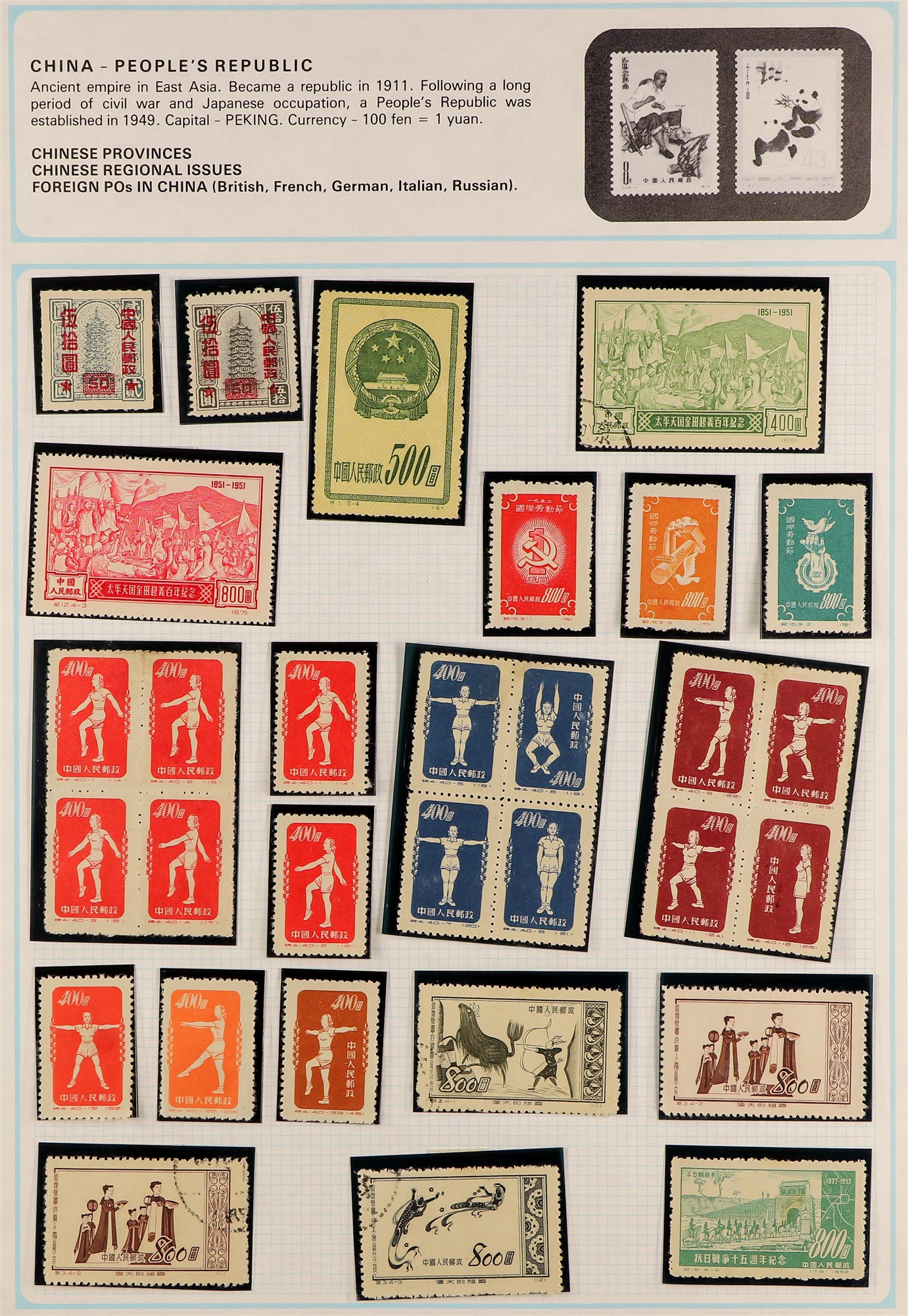 COLLECTIONS & ACCUMULATIONS WORLD COLLECTION 1890's to 1990's mint & used stamps in mostly hingeless - Image 7 of 41