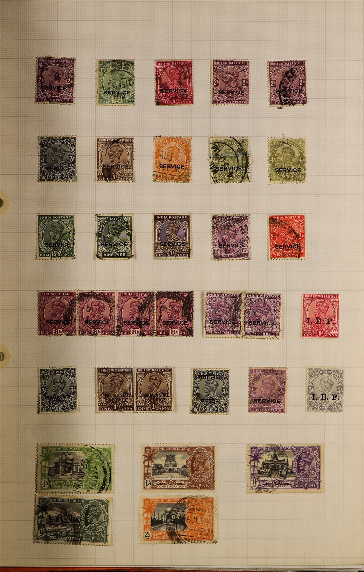 COLLECTIONS & ACCUMULATIONS COMMONWEALTH IN 4 ALBUMS. All periods mint & used (mostly used) Aden - Image 30 of 33