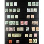 INDIAN CONVENTION STATES PATIALA 1884 - 1946 mint and used on protective pages (approx 750 stamps)