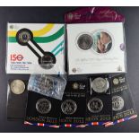 COINS HOARD GREAT BRITAIN 19th Century to 2010's coins in box, includes 2009 50p Kew Gardens in