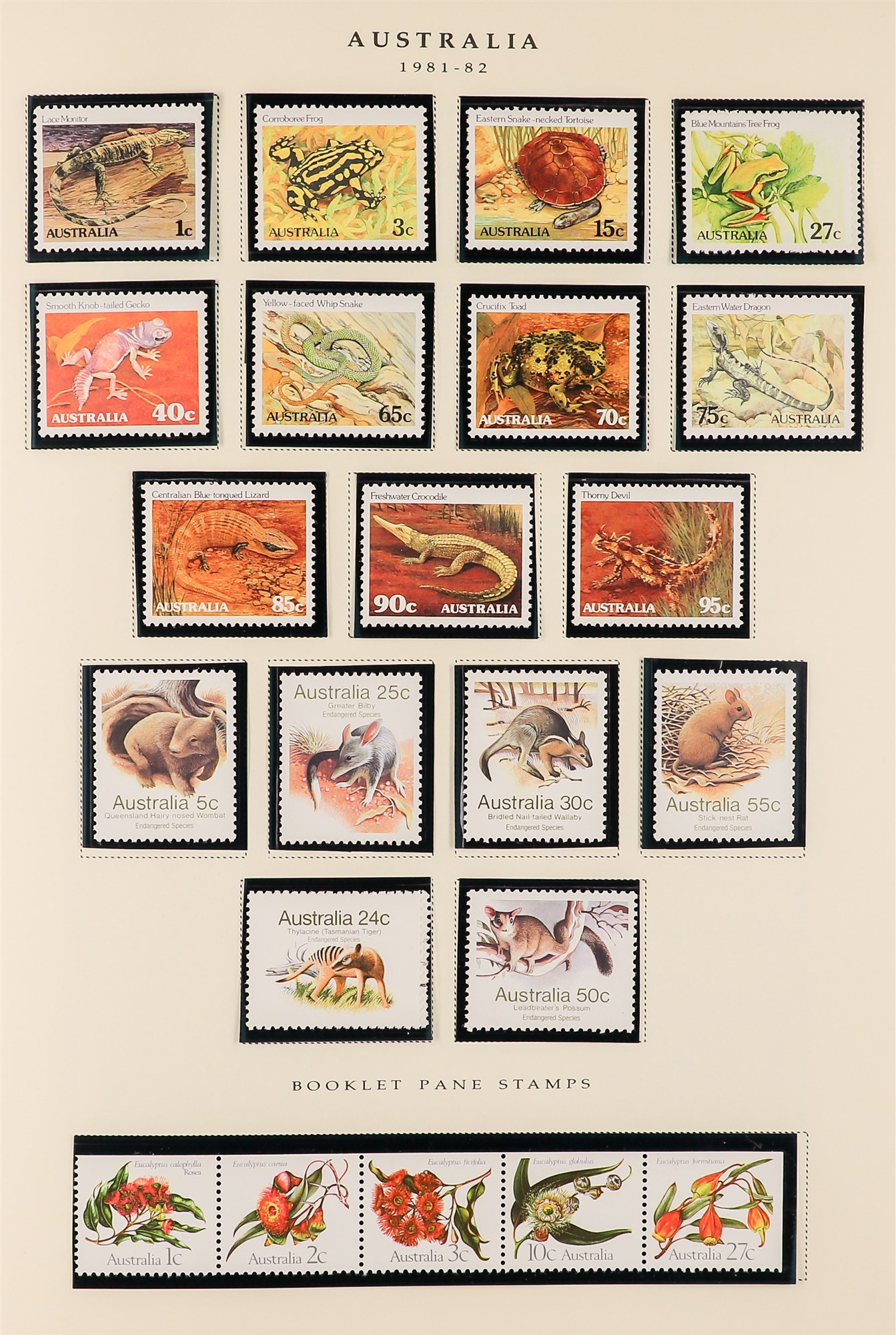 AUSTRALIA 1966 - 2002 NEVER HINGED MINT COLLECTION in a large album, near- complete for the period - Image 3 of 26