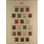 ICELAND 1918 - 1939 MINT / NEVER HINGED MINT COLLECTION. on hingeless Iceland album pages, many sets