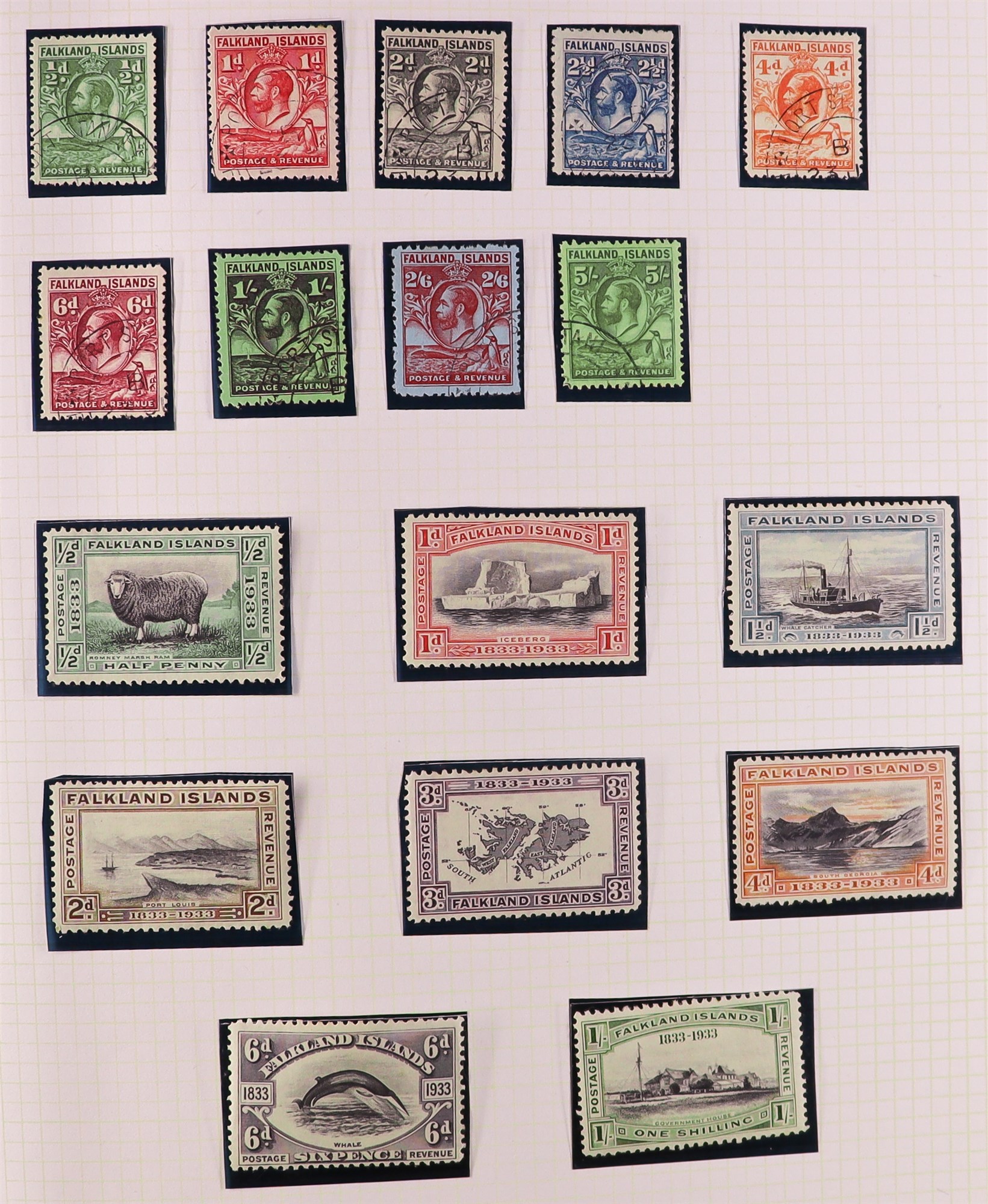 COLLECTIONS & ACCUMULATIONS BRITISH COMMONWEALTH COLLECTION Mostly 1910's-1940's mainly mint - Image 32 of 34