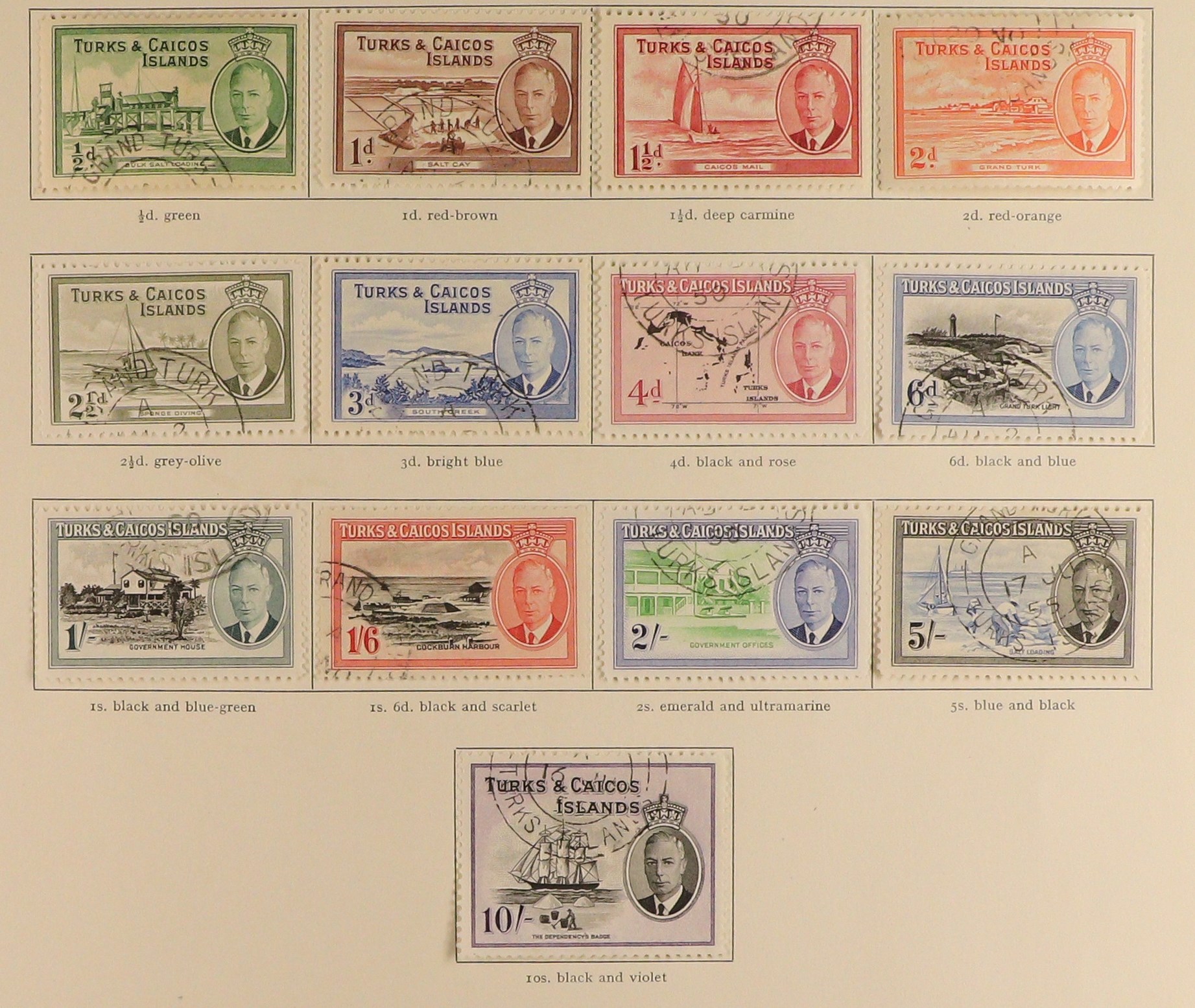 COLLECTIONS & ACCUMULATIONS COMMONWEALTH KING GEORGE VI VERY FINE USED COLLECTION in 3 well-filled - Image 46 of 48