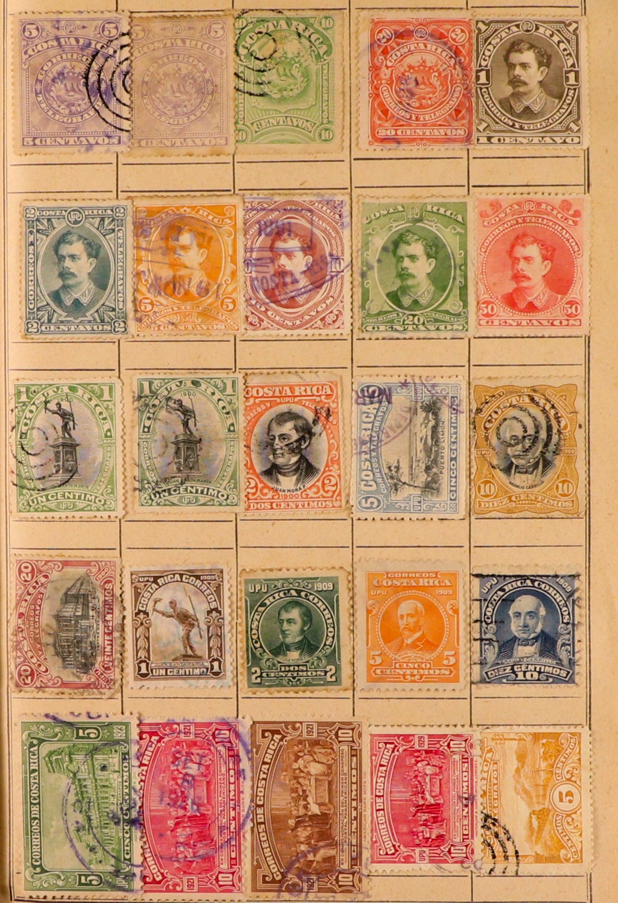 COLLECTIONS & ACCUMULATIONS WORLD RANGES 19th Century to 1940's mint & used stamps in ten unpriced - Image 13 of 35