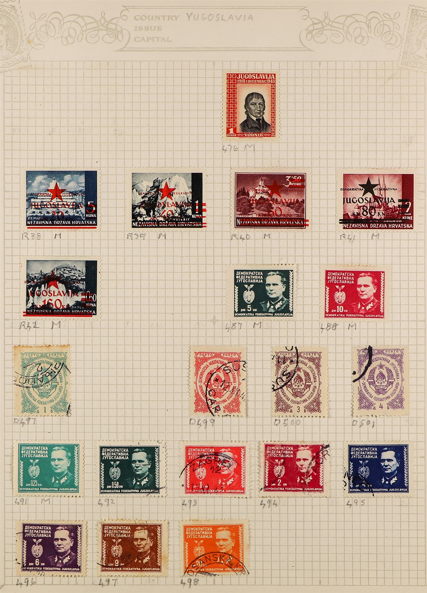 COLLECTIONS & ACCUMULATIONS EASTERN EUROPE IN 6 ALBUMS with many 1000's mint and used stamps, - Image 28 of 32