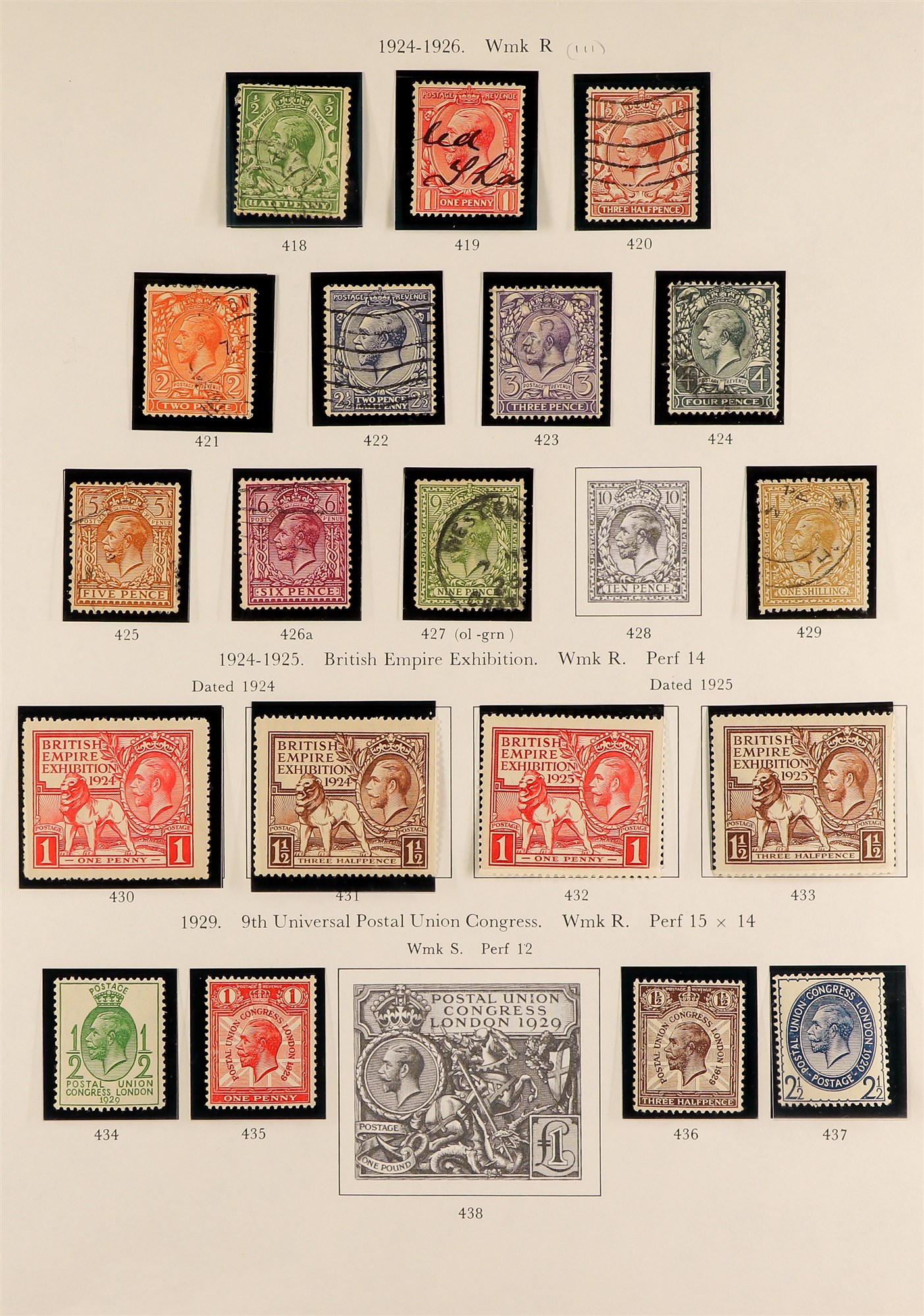 GREAT BRITAIN 1840-1999 COLLECTION in hingeless mounts in three Stanley Gibbons albums, includes - Image 8 of 25