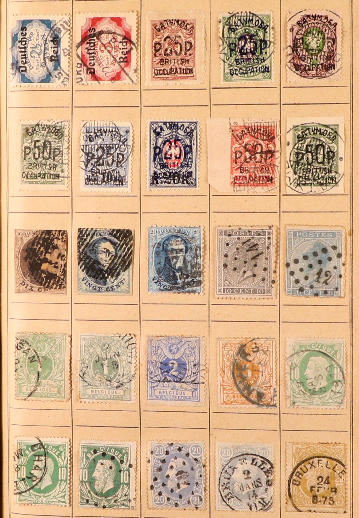 COLLECTIONS & ACCUMULATIONS WORLD RANGES 19th Century to 1940's mint & used stamps in ten unpriced - Image 16 of 35