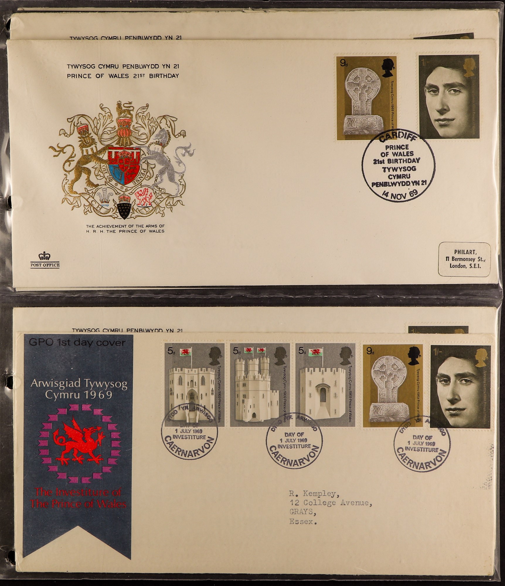 GB.FIRST DAY COVERS 1962 - 1990 COLLECTION of 'Regional' covers in 3 albums. Also includes loose - Image 11 of 34
