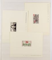 FRANCE 1960 - 1963 EPREUVES DE LUXE collection of 48 items incl 1960 Annexation of Nice and Savoy