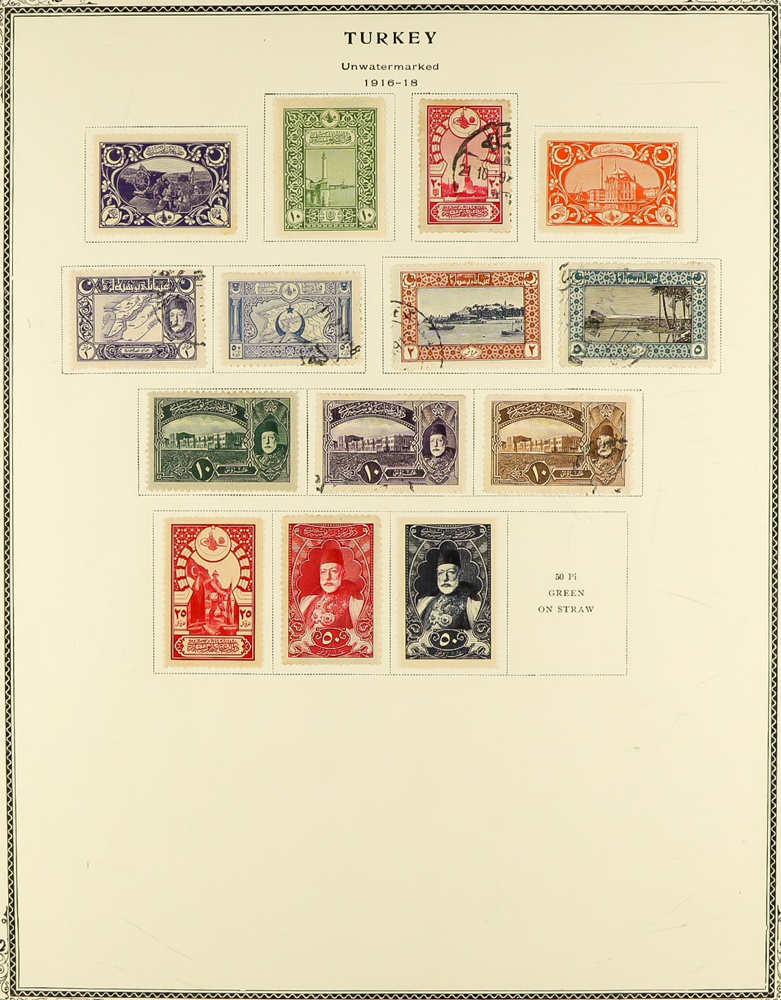 TURKEY 1863 - 1973 COLLECTION of approx. 1500 mint & used stamps in large 'Scott' Turkey album, note - Image 7 of 33