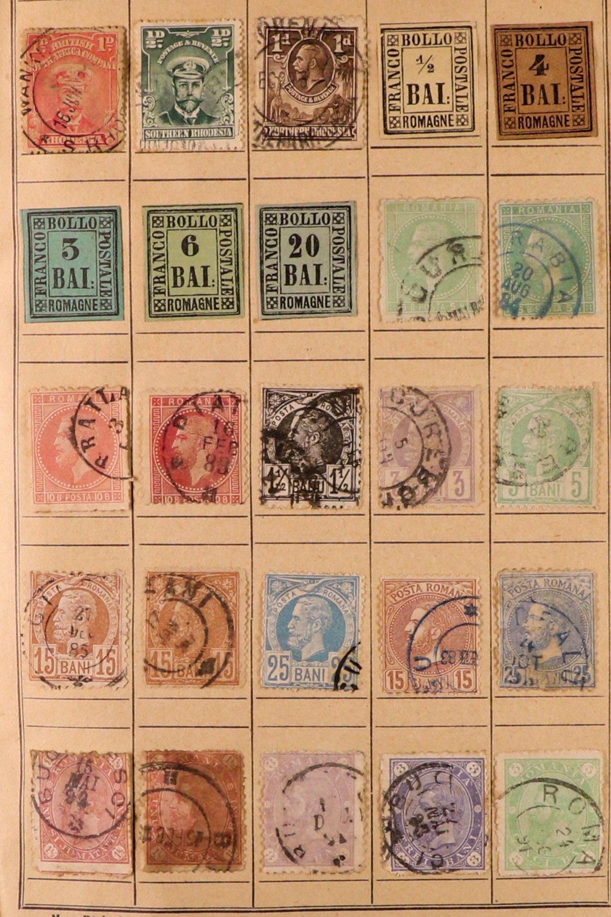 COLLECTIONS & ACCUMULATIONS WORLD RANGES 19th Century to 1940's mint & used stamps in ten unpriced - Image 6 of 35